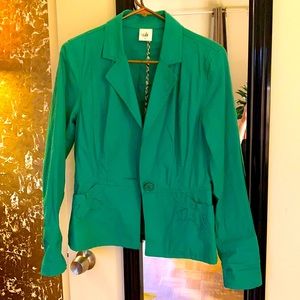 Cabi Green Jacket Blazer Size Small